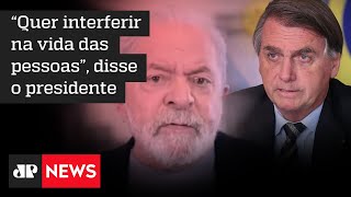 Bolsonaro critica fala de Lula sobre classe média