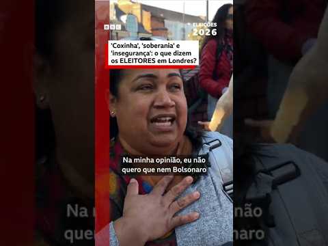 “Coxinha”, “soberania” e “insegurança”: o que dizem os eleitores em Londres?