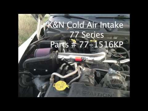 2004 Dodge Dakota K&N Cold Air Intake | Before/After
