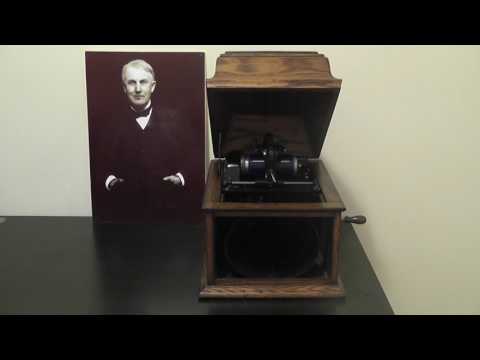 Edison blue amberol cylinder 1575 - Put On Your Old Gray Bonnet by Phillips & Chorus