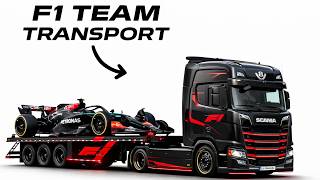 How 400 Trucks Move Formula 1 in 72-Hours