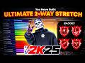 1 BEST STRETCH BIG BUILD In NBA 2K25 BEST SHOOTING POPPER POWER FORWARD BUILDS 2K25