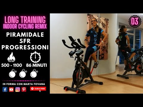 PIRAMIDALE - SFR - PROGRESSIONI -  Lezione di Spinning 84 minuti  - Indoor Cycling Workout  03