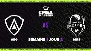 EMEA Masters Spring 2023 - Group D2 - AEG vs MRS