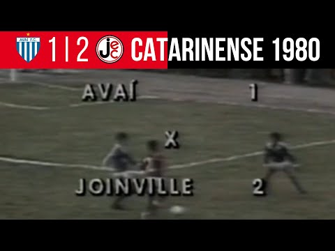 ⭕ AVAÍ 1 X 2 JOINVILLE | CAMPEONATO CATARINENSE 1980 | ESTÁDIO ADOLFO KONDER FLORIANÓPOLIS
