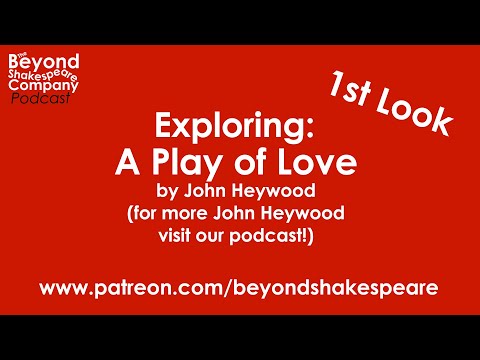 A Play of Love (Beyond Shakespeare, webcam, 2021)