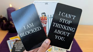 They are blocked, stressing & obsessing...