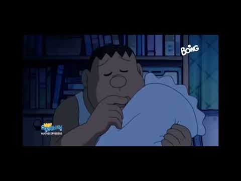 Doraemon ITA - Torna a casa, Gian - II ciuffo trova contatti.