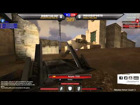 mousesports vs. Dignitas EU - overall final match 1 - ESL Go4ShootMania Final #3
