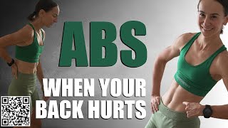 ABS when your back hurts | 15 Minute ABS Workout for People with Lower Back Pain