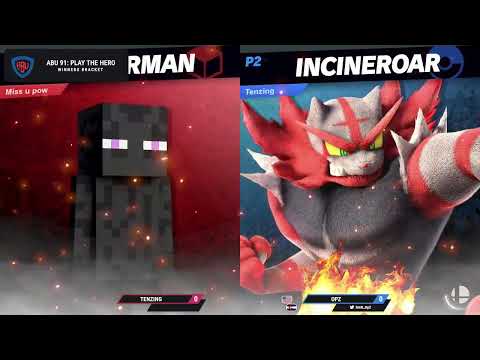 ABU 91: Play the Hero - OpZ vs Tenzing - SSBU Singles