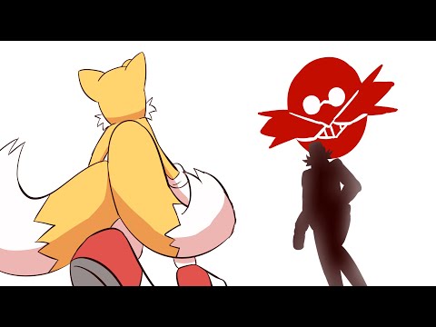 Tails approaches Dr. Eggman Robotnik