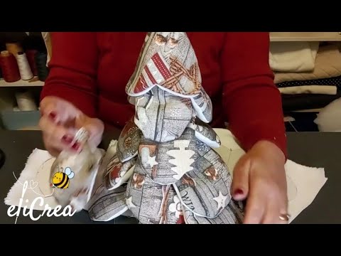 COME FARE un albero di Natale '21 facilissimo - cartamodello gratuito  n.551 elicrea
