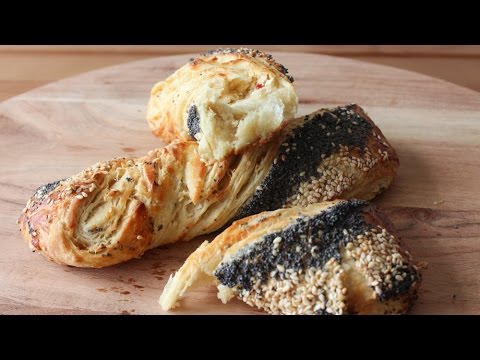 How To Make Danish Frøsnappere (Homemade Pastry With Cream Cheese) - By One Kitchen Episode 201