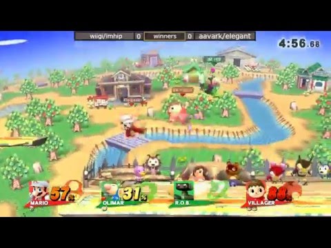 2GGT: FOW Saga - WiiGi/ImHip (Green) Vs. Aarvark/Elegant (Red) Winners Side - Smash Wii U