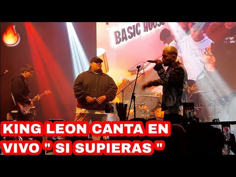 KINGLEON CANTA EN VIVO " SI SUPIERAS " CON MIGUEL GUERRERO