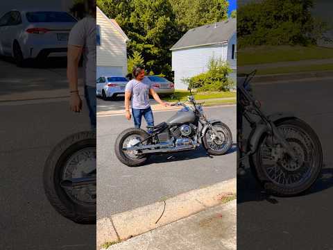 Yamaha V Star with Cobra 🐍 Pipes #shorts #motorcycles