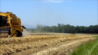 preview picture of video 'Moisson de blé 2014'