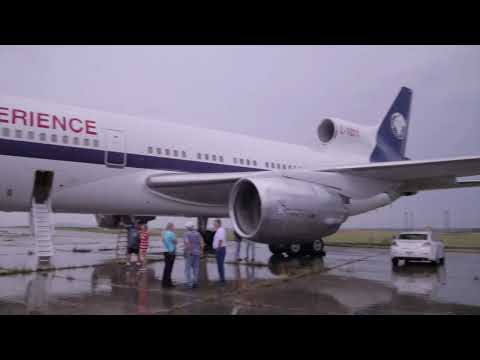 STEM Students and a Jumbo Jet