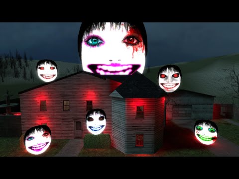 Yoshie Ghost House, Scary Haunted House | Survive Nextbot Chase GMOD
