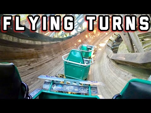 Flying Turns | Knoebels - World’s ONLY Wooden Bobsled Coaster 