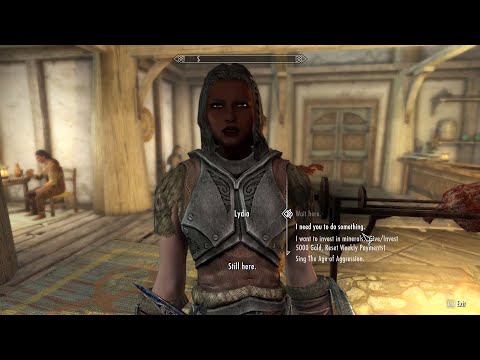 I don't understand why Saadia didn't act like other Redguard women. Skyrim Anniversary Edition