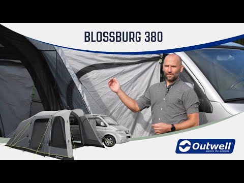 Outwell Blossburg 380 Poled Drive Away Awning (2020) | Innovative Family Camping