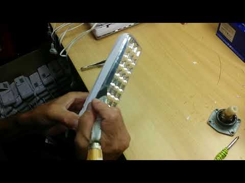 Как разобрать аварийный светильник SL 30