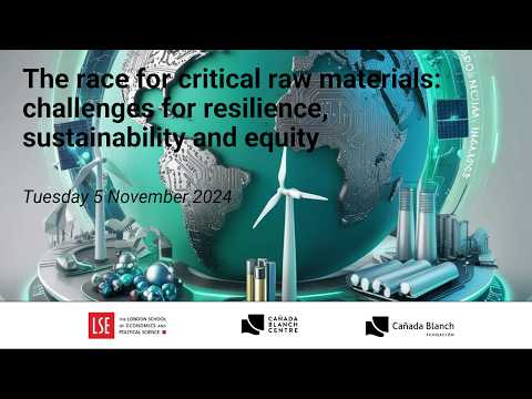 The Race for Critical Raw Materials: Challenges for Resilience, Sustainability and Equity
