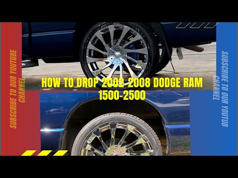How to drop 2002-2008 Dodge Ram 1500-2500