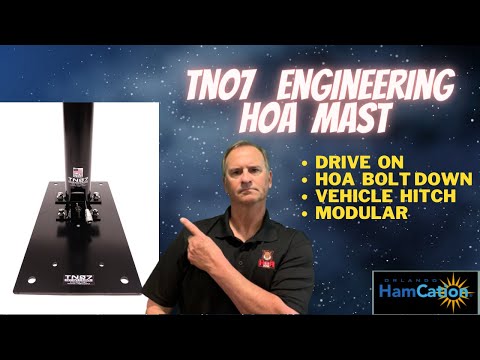 TN07 Engineering Mast Options for HOA, Drive On, Modular Antenna Mast System  Hamcation