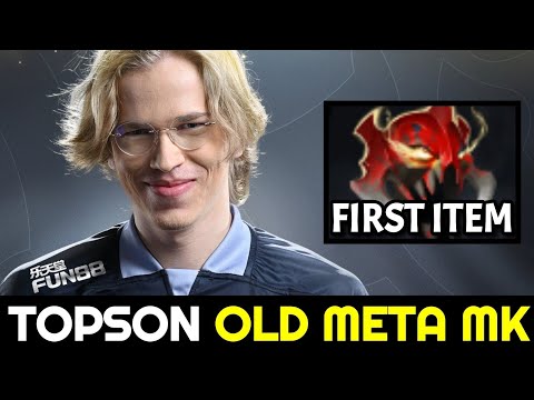 TOPSON Old Meta Monkey King with Mask of Madness First Item Dota 2