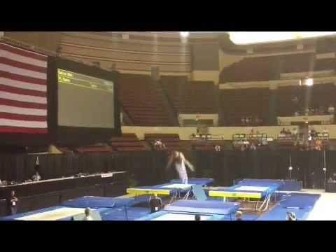 Trampoline & Tumbling National Championships Nathan Donnelly Compulsory