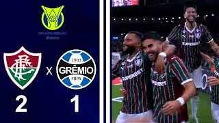 BRASILEIRO SÉRIE A 2026 - 1ª RODADA - FLUMINENSE 2X1 GRÊMIO