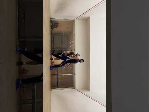 Saksham X Anish Nice shot - Ball #squash #squashmatch #squashtraining #psa #sports #kheloindia