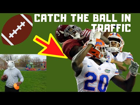 LEARN HOW TO CATCH THE BALL IN TRAFFIC | NEVER DROP A PASS | WHY YOU'RE DROPPING PASSES IN TRAFFIC