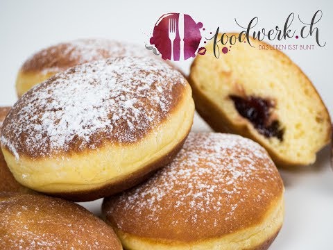 Klassische Berliner (Krapfen), mit Gelinggarantie | Schritt für Schritt Rezeptvideo