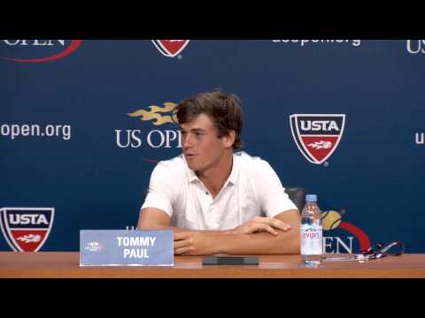 Open US 2015 Tennis Interview with  Tommy Paul Boys' Final