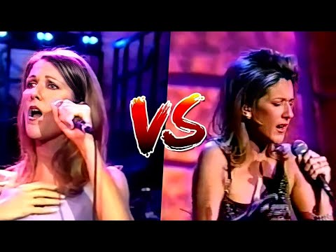 Céline Dion - To Love You More Rosie O Donell vs. Juno awards (1997)| Comparison Video