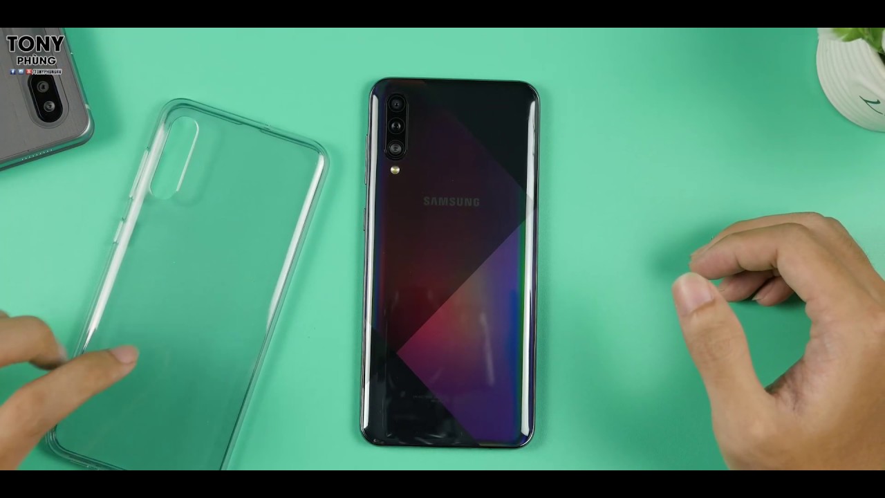 Mở hộp Samsung Galaxy A50s - Mặt lưng siêu đẹp!