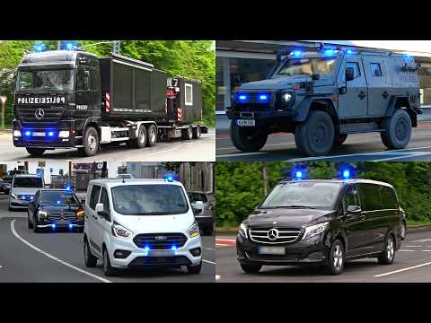 [AMOK-ALARM & MAFIA PROZESS!] SEK & MEK im GROẞEINSATZ - Einsatzfahrten in NRW & Niedersachsen