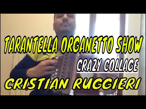 ⭐ ORGANETTO ABRUZZESE Ddu Bott - TARANTELLA SHOW Crazy Collage