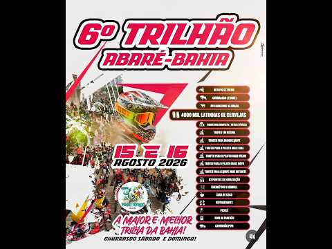 6º TRILHÃO ABARÉ-BA