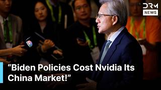 "We Had 95%, Now Zero!" — Nvidia’s Jensen Huang Slams Biden Over China Chips Ban | AI1G