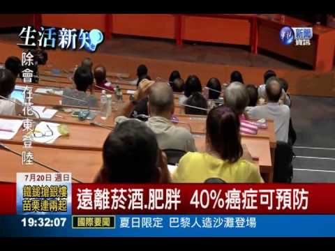 改變生活壞習慣 癌症遠離你