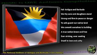 Antigua and Barbuda National Anthem &quot;Fair Antigua, We Salute Thee&quot; INSTRUMENTAL with lyrics