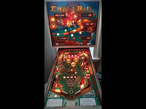 1977 Bally 8 Eight Ball Pinball Machine Gameplay & Tutorial!