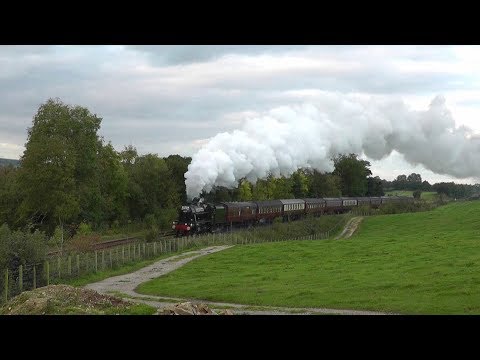 LMS 48151 Roars on the Lune Rivers Trust Special 29/9/18.
