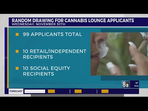 Random drawing for Cannabis lounge applicants