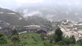 Video : China : The LongJi 龙脊 (Dragon's BackBone) rice terraces